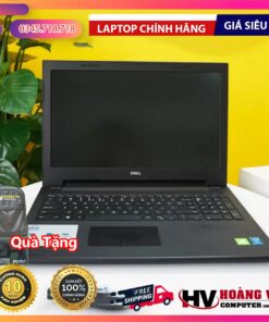 Dell Inspiron 3543 i3-5005U, RAM 4GB, SSD 128GB, màn 15.6 inch HD. Laptop giá rẻ, bền bỉ, phù hợp học tập và văn phòng cơ bản tại Hoàng Vũ Computer Quảng Ngãi.