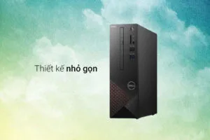 Mặt trước và viền màn hình của Bộ PC Dell Vostro 3681 i5-10505 Full Bộ Quảng Ngãi | Màn 24” iPS 120Hz Giá Tốt