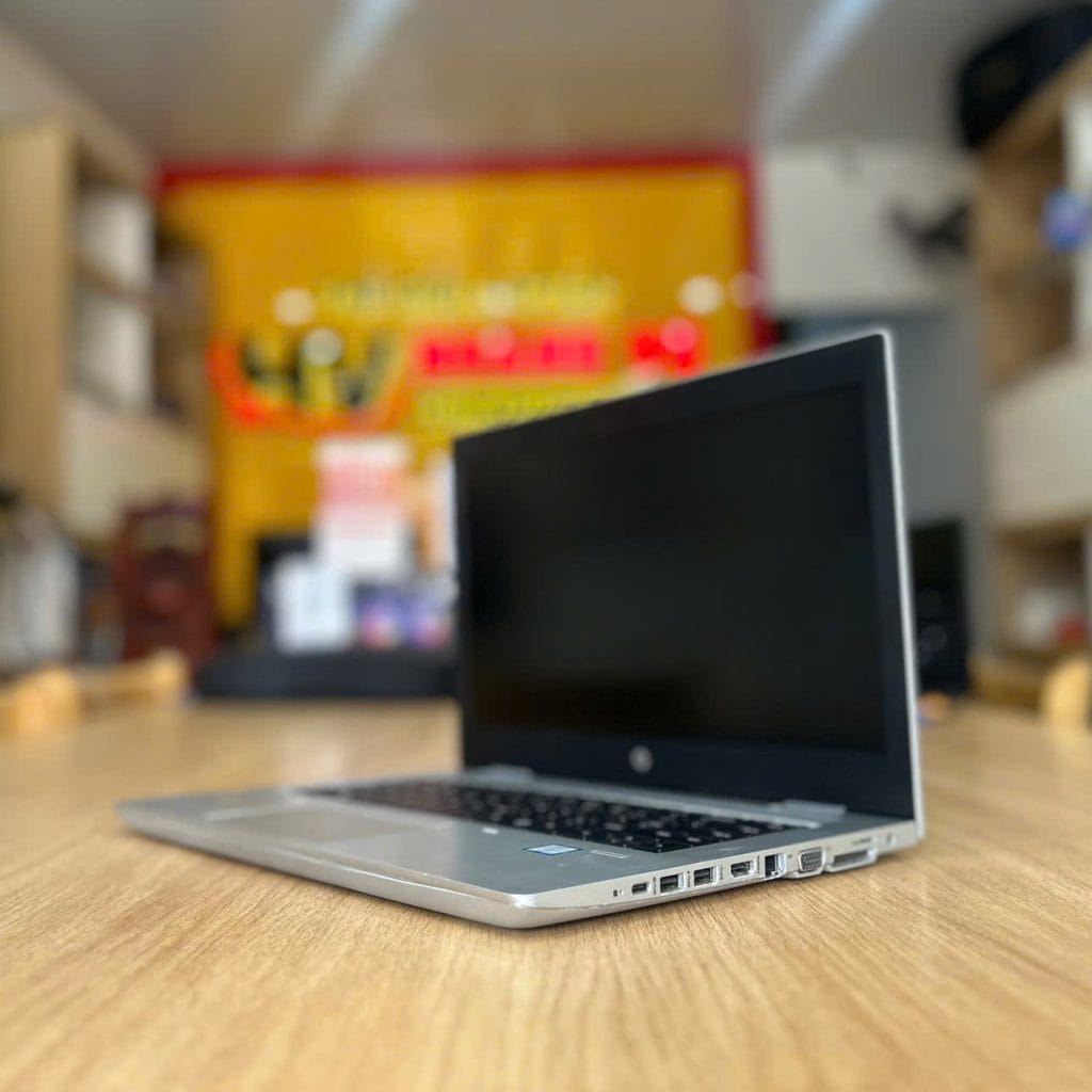 Khu vực bàn phím / cổng kết nối của HP Probook 640 G4 i7-8650U Ram 8GB SSD 256GB Màn hình 14.0 FHD