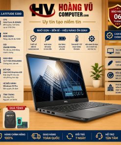 Dell Latitude 5300 i5-8365U Ram 8GB SSD 256GB Màn hình 13.3 inch FHD - Hoàng Vũ Computer