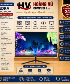 MÀN HÌNH GAMING EDRA EGM24F120H 24 INCH FHD 120Hz – MƯỢT MÀ, GIÁ TỐT CHO GAME THỦ & VĂN PHÒNG