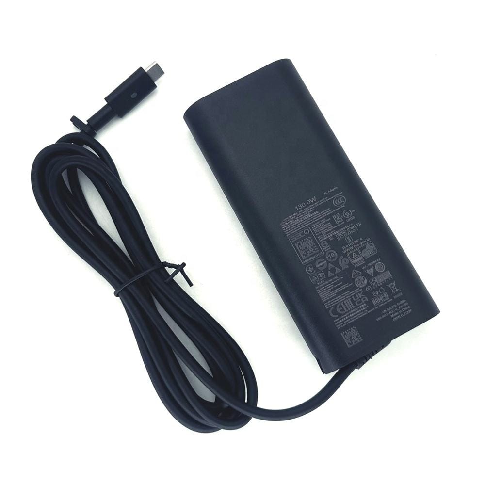 Thiết kế dây sạc / adapter của Sạc Dell Nguyên Bản USB-C Type-C 130W 20V 6.5A Oval | Adapter Dell Chính Hãng