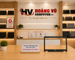 Vỏ mặt B + viền màn Dell Latitude 5550 E5550 Quảng Ngãi – zin đẹp, thay nhanh, làm mới laptop tại Hoàng Vũ Computer.