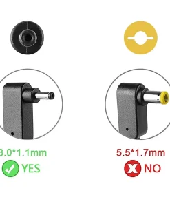 Bộ sạc Acer 45W 19V 2.37A PA-1450-26 A13-045N2A chân 3.0×1.1mm Quảng Ngãi – sạc ổn định, giá tốt tại Hoàng Vũ Computer.