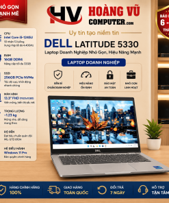 Dell Latitude 5330 i5-1245U RAM 16GB SSD 256GB Quảng Ngãi – laptop doanh nghiệp nhỏ gọn, hiệu năng mạnh tại Hoàng Vũ Computer.