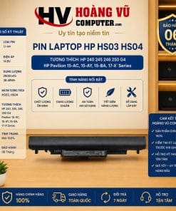 Pin HS03 HS04 cho HP 240 245 246 250 G4 HSTNN-LB6U HSTNN-LB6V - Hoàng Vũ Computer