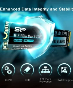 SSD Silicon Power P34A60 512GB M.2 NVMe PCIe Gen3x4 Quảng Ngãi – tăng tốc laptop & PC cực nhanh tại Hoàng Vũ Computer.