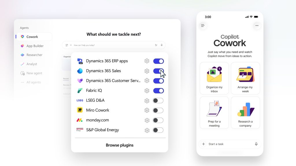 Copilot Cowork: Từ cuộc trò chuyện đến hành động qua các kỹ năng, tích hợp và thiết bị. | Hoàng Vũ Computer