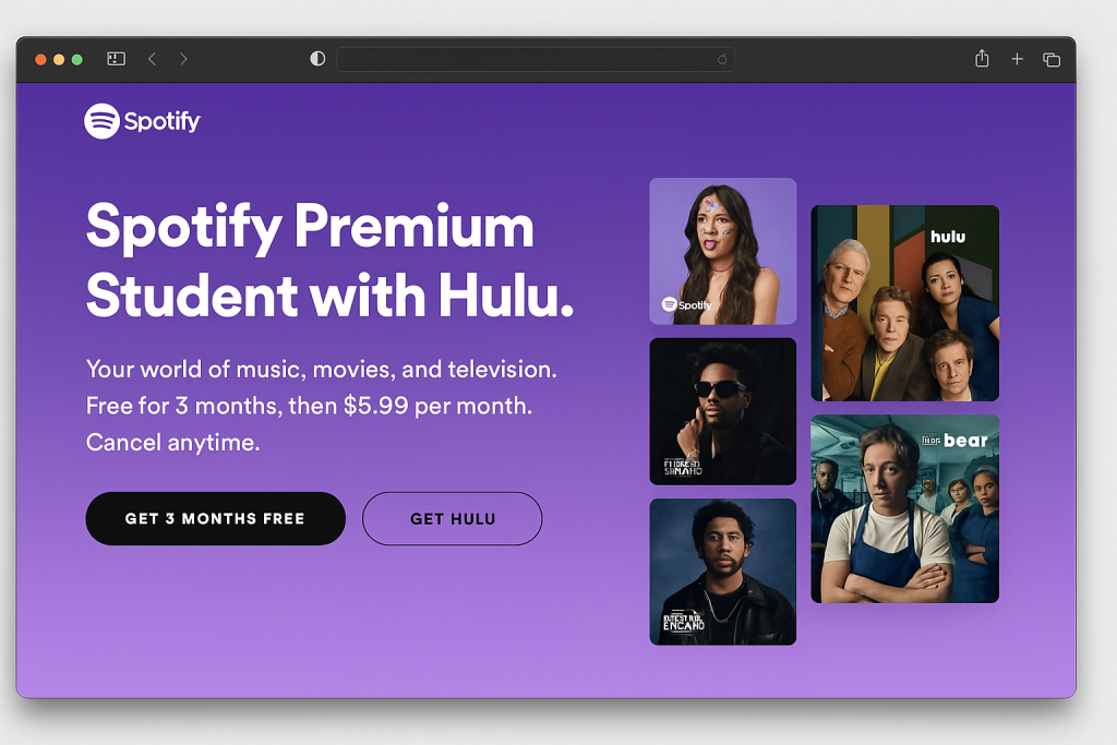 Hướng Dẫn Thiết Lập Gói Hulu + Spotify Dành Cho Sinh Viên Năm 2026: Hướng Dẫn Xác Minh Toàn Tập | Hoàng Vũ Computer