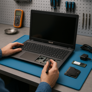 Dịch Vụ Sửa Chữa Laptop Asus K55 Tại Quảng Ngãi - Hoàng Vũ Computer Uy Tín - Hoàng Vũ Computer
