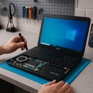 Sửa loa rè Sony Vaio SVE151D11L chuyên nghiệp tại Quảng Ngãi - Hoàng Vũ Computer - Hoàng Vũ Computer