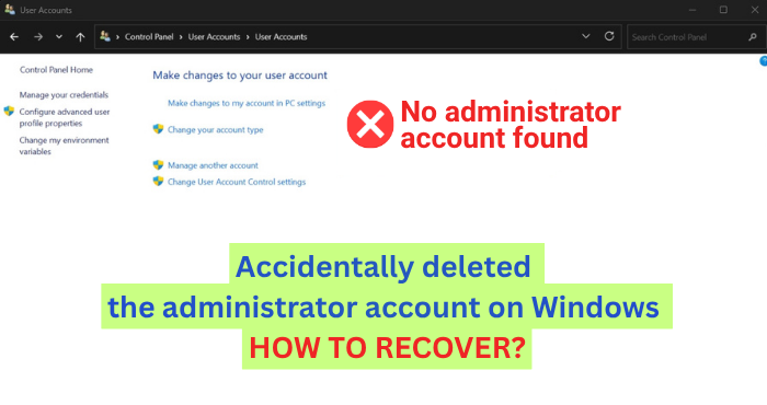 Khôi phục tài khoản quản trị viên trên Windows 11 bị xóa nhầm như thế nào? | Hoàng Vũ Computer