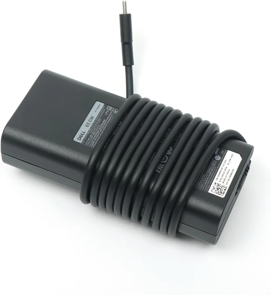 Bộ sạc nguồn AC USB Type-C 65W chính hãng của Dell dành cho model 0VT148 WMDHR LA65NM190 - Hoàng Vũ Computer