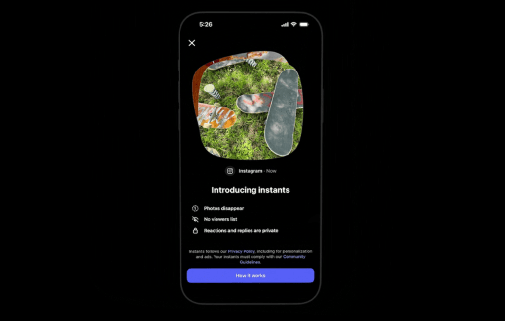 Tính năng ‘Instants’ mới của Instagram kết hợp các yếu tố từ Snapchat và BeReal | Hoàng Vũ Computer