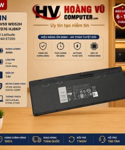 Pin Dell VFV59 WD52H GVD76 HJ8KP 45Wh dành cho Latitude E7240 E7250 chất lượng cao, thời lượng ổn định, bảo hành uy tín tại Hoàng Vũ Computer Quảng Ngãi.