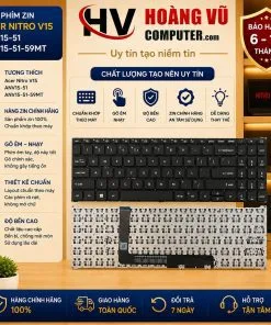Bàn Phím ZIN Acer Nitro V15 ANV15-51 ANV15-51-59MT