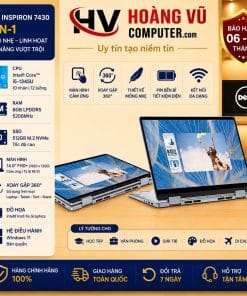 Dell Inspiron 7430 2-in-1 Core i5-1345U RAM 8GB SSD 512GB màn hình 14 inch FHD+ cảm ứng xoay gập 360 độ. Laptop cao cấp tại Hoàng Vũ Computer Quảng Ngãi.