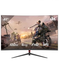 Màn hình cong Aivision A272FC 27 inch Full HD, tấm nền VA, tần số quét 100Hz, thời gian phản hồi 5ms. Phù hợp văn phòng, giải trí và gaming tại Hoàng Vũ Computer.