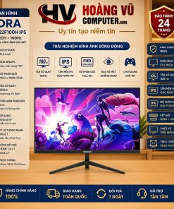 Màn hình EDRA EGM22F100H 21.5 inch Full HD, tấm nền IPS, tần số quét 100Hz, hình ảnh sắc nét, phù hợp văn phòng và giải trí tại Hoàng Vũ Computer.