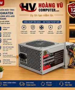 Nguồn máy tính Xigmatek POLIMA M12-600 EN42685 công suất 450W chính hãng, hoạt động ổn định, phù hợp PC văn phòng và gaming tại Hoàng Vũ Computer Quảng Ngãi.