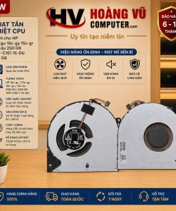 Quạt tản nhiệt CPU cho HP 15s-gu, 15s-gy, 15s-gr, 15s-du, HP 250 G8, HP 250 G9 TPN-C151 chất lượng cao, làm mát hiệu quả tại Hoàng Vũ Computer Quảng Ngãi.
