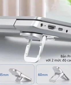 Giá Đỡ Tản Nhiệt Laptop, Macbook Di Động- Đế Kê Laptop Bằng Nhựa Siêu Bền 3