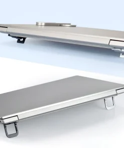Giá đỡ tản nhiệt laptop, MacBook di động, thiết kế gọn nhẹ, chắc chắn, hỗ trợ lưu thông không khí và nâng máy tạo tư thế làm việc thoải mái.