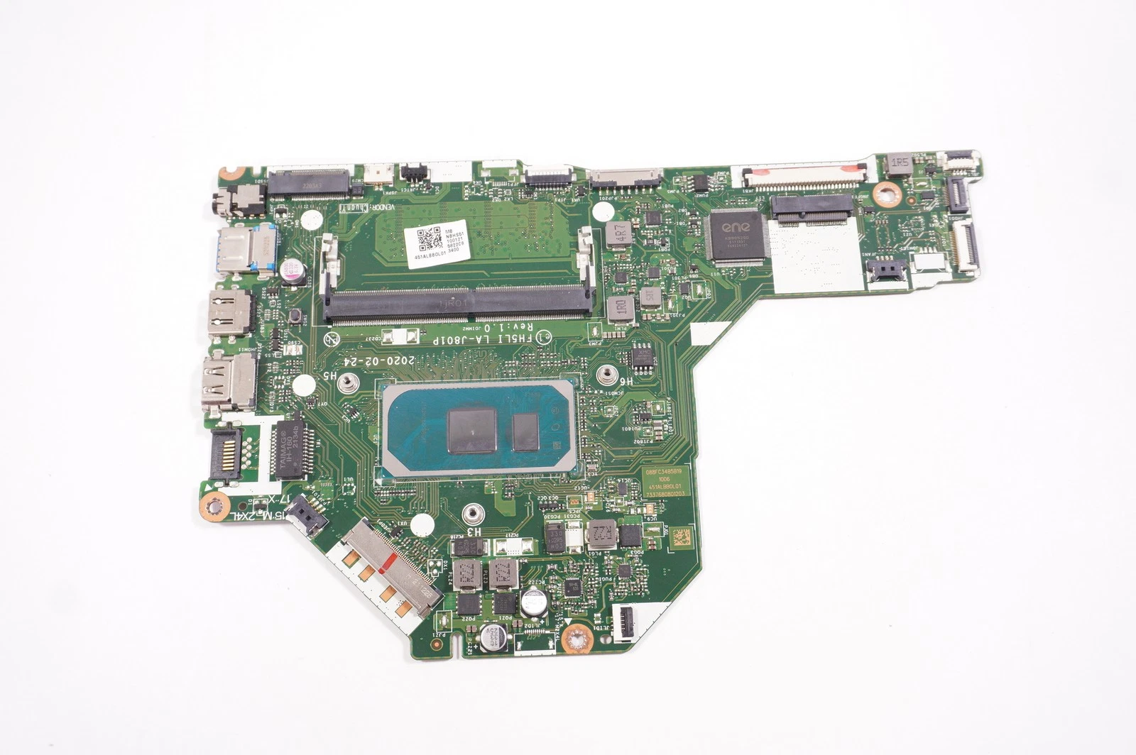 Mainboard Acer Aspire A315-56 FH5LI LA-J801P SRGKG chính hãng, dùng chung A315-54, hỗ trợ sửa chữa laptop không lên nguồn, mất hình, lỗi mainboard.