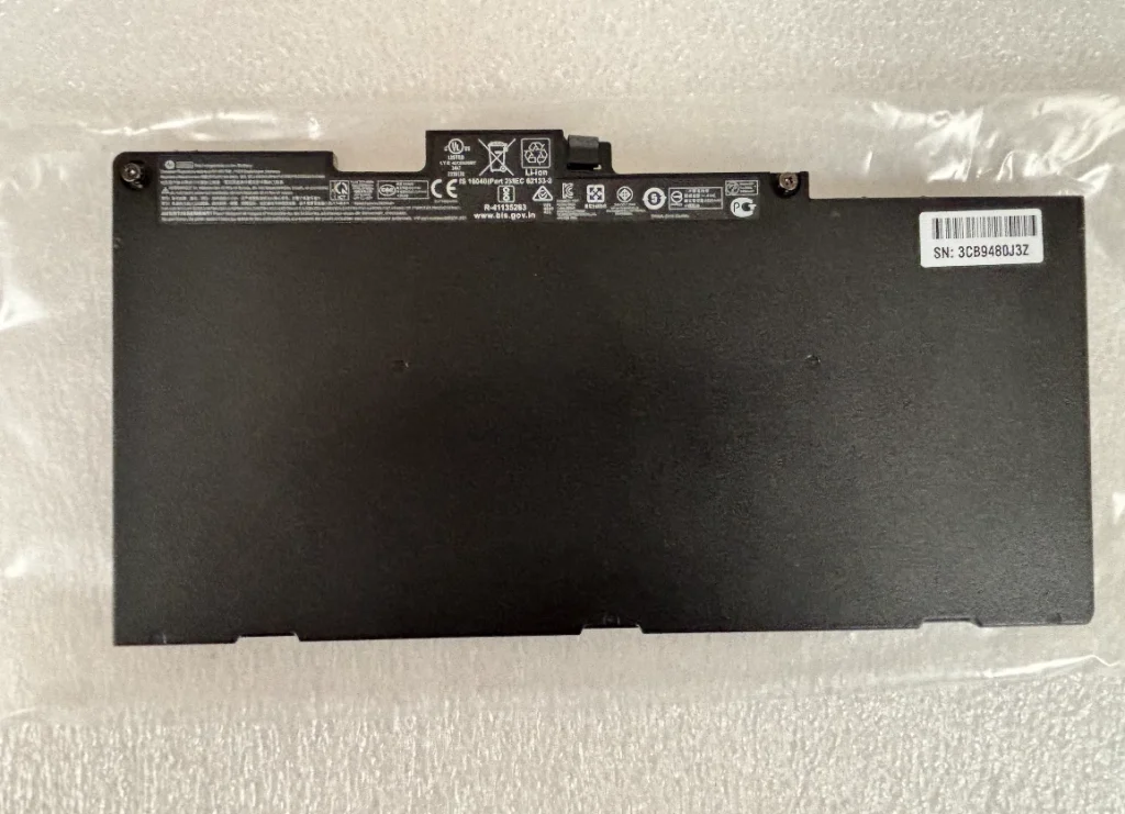 Thiết kế và ngoại hình thực tế của Pin laptop CS03XL dành cho HP Elitebook 745 755 840 848 850 G3 G4 ZBook 15u G3 G4