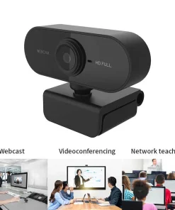 Webcam Chân Kẹp 1080P Full HD Có Mic - Hình siêu nét - Webcam Máy Tính 3