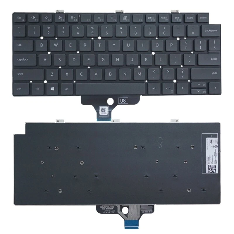 Thiết kế chi tiết của Bàn Phím Dell Latitude 5420 7420 7520 7420 2-in-1 08MJ5F CW3R5 US