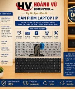 Bàn Phím HP 250 G4 G5 255 256 TPN-C125 TPN-C126 15-AC 15-AY - Hoàng Vũ Computer