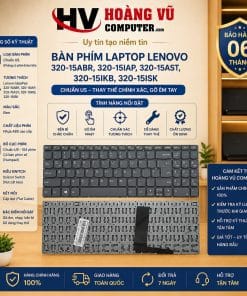 Bàn phím Lenovo IdeaPad 320-15ABR 320-15IAP 320-15AST 320-15IKB 320-15ISK US - Hoàng Vũ Computer
