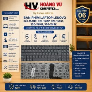 Bàn phím Lenovo IdeaPad 320-15ABR 320-15IAP 320-15AST 320-15IKB 320-15ISK US - Hoàng Vũ Computer
