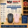 Chuột M220N Silent hỗ trợ kết nối kép Wireless 2.4GHz USB Receiver và Bluetooth, giảm tiếng ồn khi click, thiết kế nhỏ gọn cho laptop, PC và văn phòng.