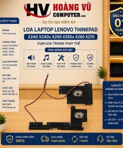 Loa laptop Lenovo ThinkPad X240, X240s, X250, X250s, X260, X270 dùng thay loa bị rè, mất tiếng, âm thanh nhỏ hoặc hỏng cụm loa trong.
