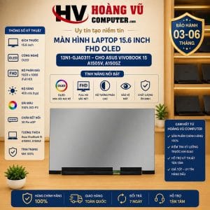 Ảnh tổng thể Màn hình laptop 15.6 inch 13N1-GJA0311 FHD OLED cho Asus Vivobook 15 A1505V, A1505Z