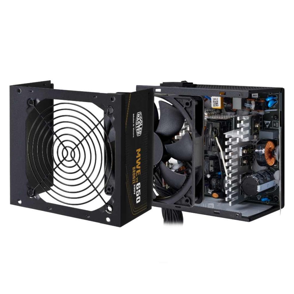 Cổng kết nối của Nguồn Máy Vi Tính Cooler master MWE BRONZE 650 V3 230V 650W