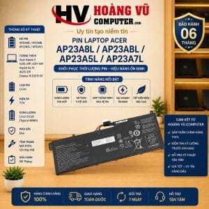 Pin AP23A8L AP23ABL AP23A5L AP23A7L Acer Aspire 3 A315-24P A317-55P Go 15 AG15-31P - Hoàng Vũ Computer