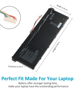 Pin AP23A8L AP23ABL thay thế cho Acer Aspire 3 A315-24P, A317-55P, Aspire Go 15 AG15-31P, Extensa 15 EX215-55. Pin chất lượng cao, tương thích chuẩn, bảo hành uy tín.