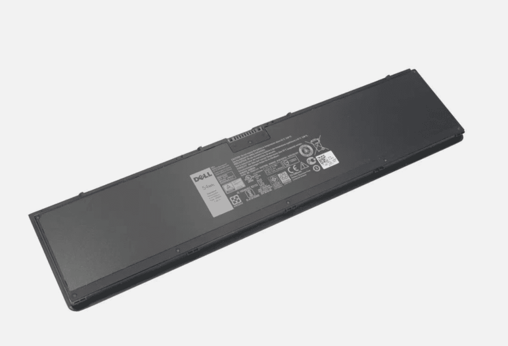Khu vực bàn phím / cổng kết nối của Pin Dell 3RNFD 5K1GW G95J5 54Wh 7.4V Cho E7440 E7450 E7420
