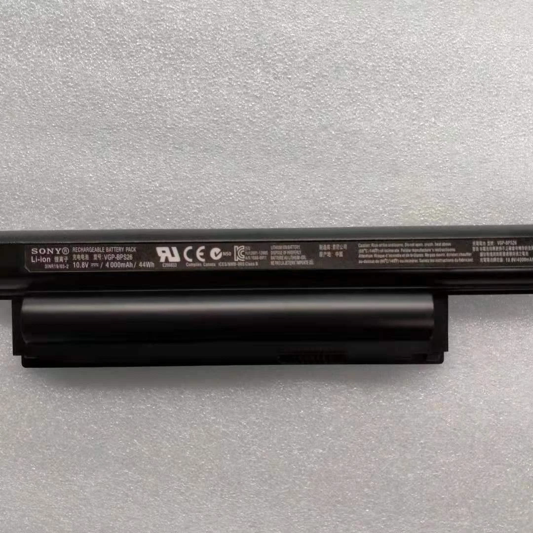 Pin VGP-BPS26, VGP-BPL26, VGP-BPS26A cho Sony VAIO SVE141, SVE14A, VPC-EH, VPC-CA, VPC-CB, VPCEH16EC, PCG-61A12L, 61A13L, 71913L. Pin thay thế chất lượng cao.
