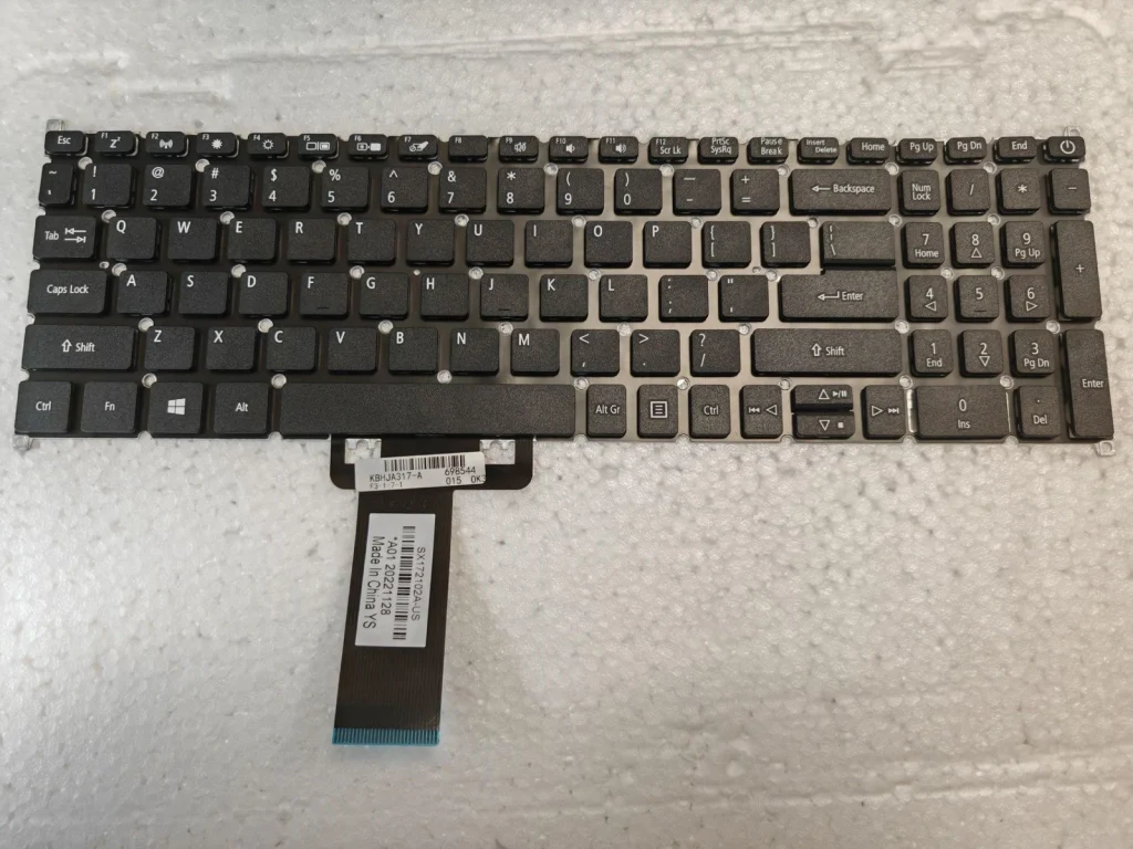 Thiết kế chi tiết của Bàn Phím Acer A317-32 A317-33 A317-51 A317-52 A715-74G A715-75G US