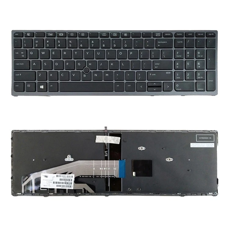 Thiết kế chi tiết của Bàn Phím HP ZBook 15 G3 17 G3 ZIN US Có LED Backlit