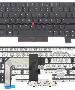 Bàn phím Lenovo ThinkPad T470, T480, T490, E480, E490, L380, L390, L480, A475, A485 mã 01HX459 01AX364. Dùng thay keyboard ThinkPad bị liệt, chạm, kẹt hoặc hư phím.