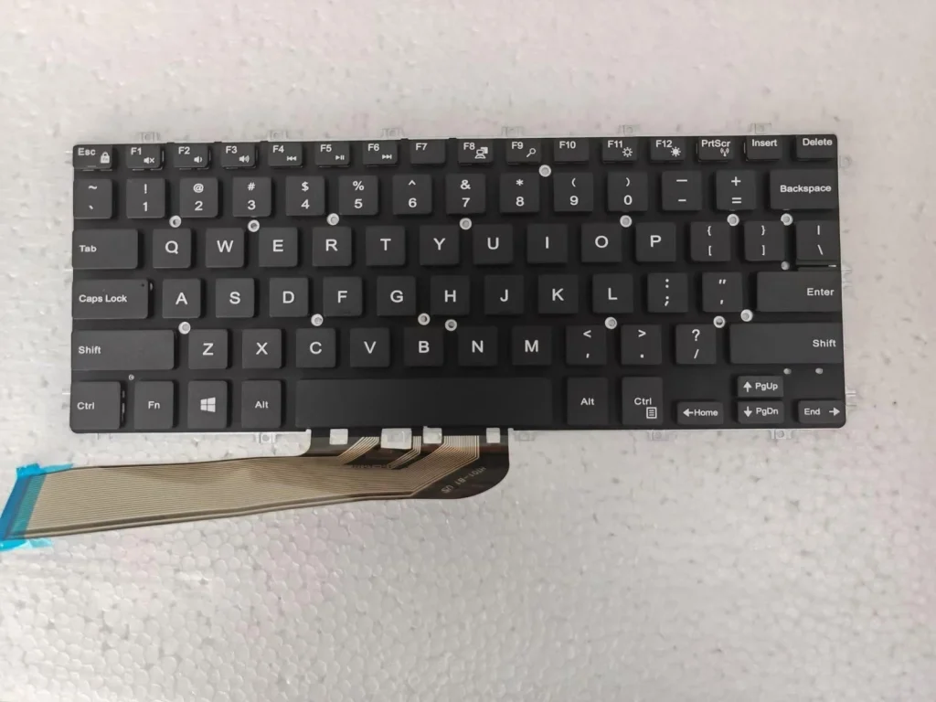 Thiết kế và ngoại hình thực tế của Bàn phím Dell Inspiron 5480 5481 5482 5488 7386 5580 5588 7580 US ko Led