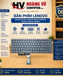 Bàn phím Lenovo IdeaPad Slim 3 15ARP10 15IRH10 15IRH10R 15AHP10 15IRU10 15Q8X10