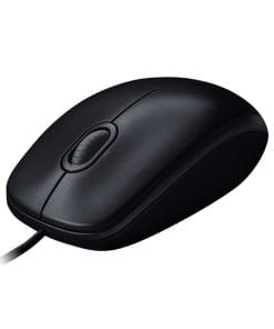 Thiết kế thùng máy Chuột Logitech B100 Black 910-006605 USB Có Dây 1000 DPI