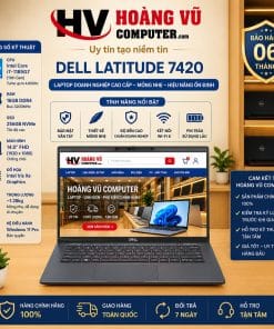 Dell Latitude 7420 i7-1185G7 Ram 16GB SSD 256GB Màn 14.0 inch FHD - Hoàng Vũ Computer
