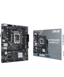 Mainboard ASUS PRIME H610M-K D4 chính hãng, chipset Intel H610, socket LGA1700, RAM DDR4, hỗ trợ SSD M.2, LAN Gigabit. Phù hợp lắp PC văn phòng, học tập, bán hàng và gaming phổ thông.